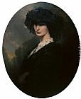 Countess Paintings - Jadwiga Potocka, Countess Branicka by Franz Xavier Winterhalter